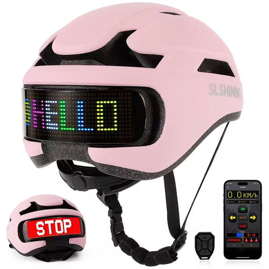 STAK HAT L.E.D HELMET BLACK