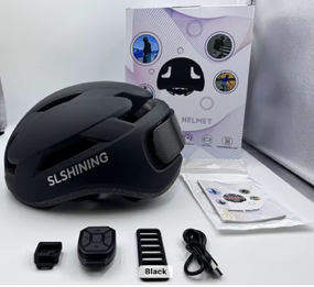 STAK HAT L.E.D HELMET PURPLE